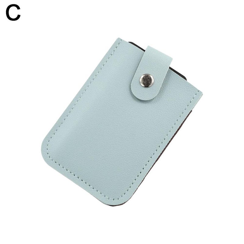 Pull-out multi-slot ID card holder, large capacity, anti-demagnetizing, compact, ultra-thin card clip.